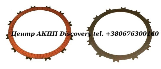 [72122C] FRICTION 68RFE UNDERDRIVE EXT TOOTH (Borg Warner)